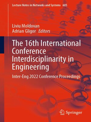 cover image of The 16th International Conference Interdisciplinarity in Engineering